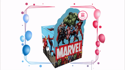 Marvel Printable Party Gift Boxes