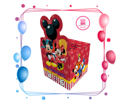 Mickey and Friends v1 Printable Party Gift Boxes